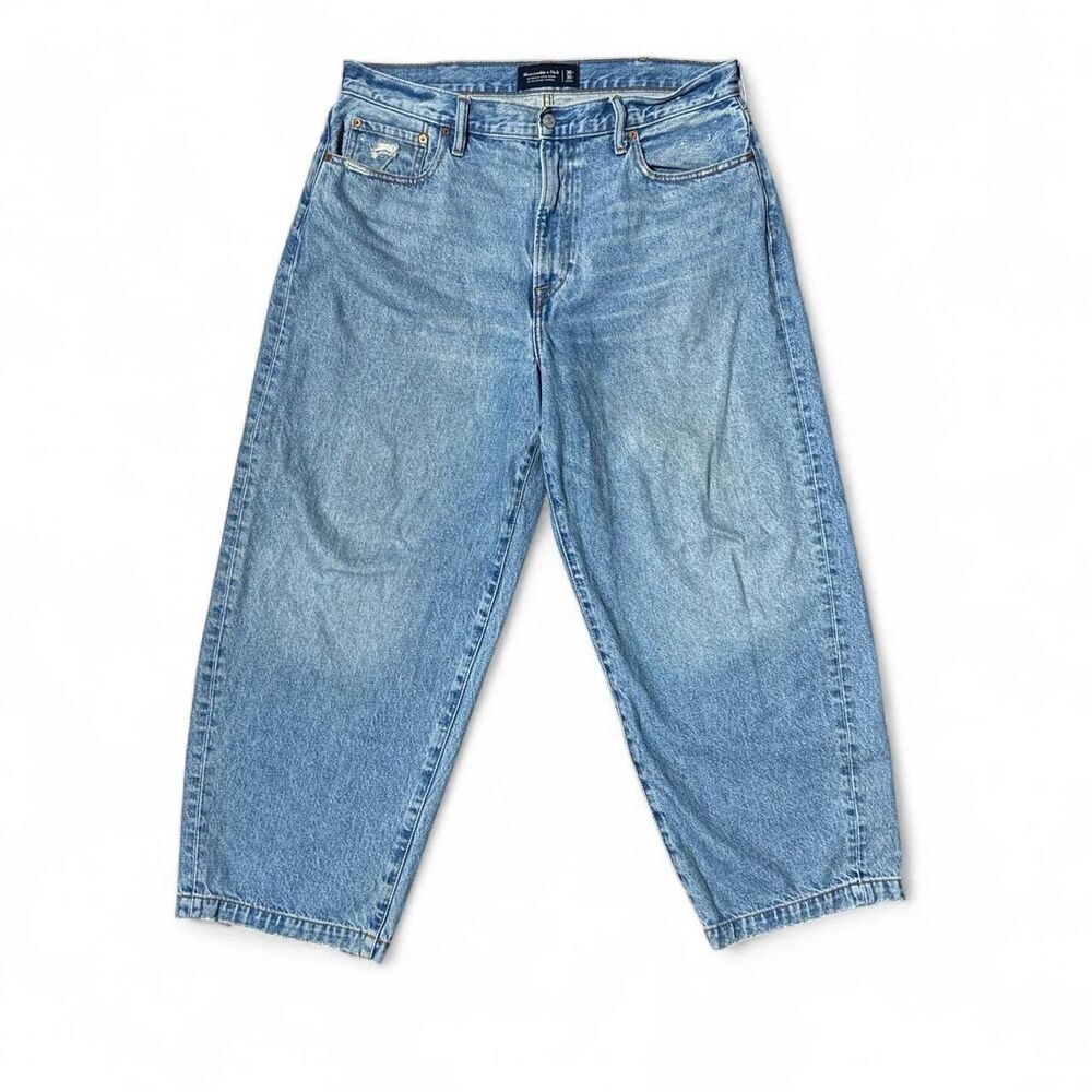 Abercrombie & Fitch Ultra Baggy Barrel Jeans Size 36x30